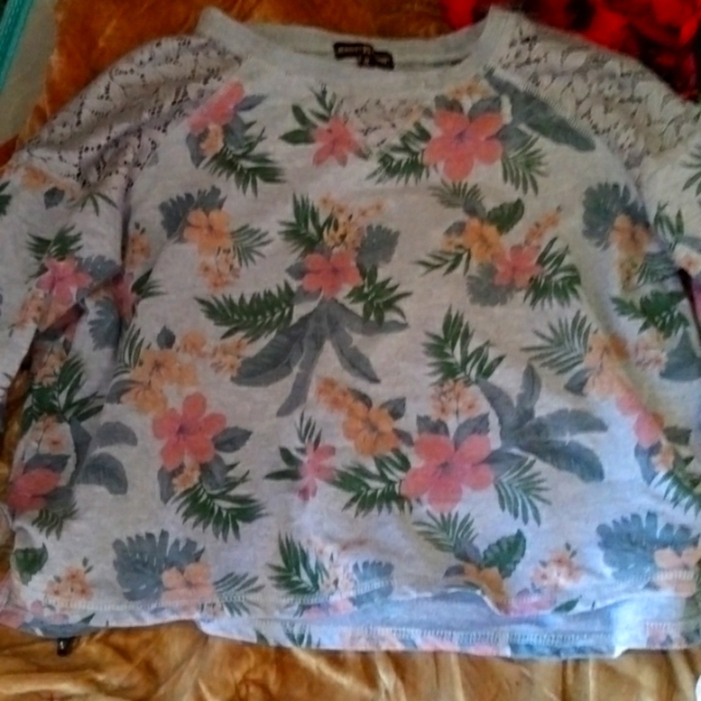 Shirt with flowers on it
